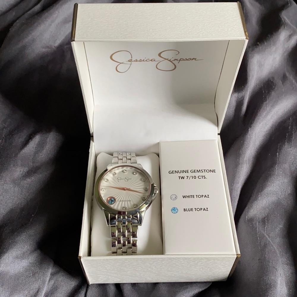 Jessica Simpson Gemstone Watch
